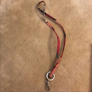 vera bradley lanyard